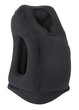 Inflatable Air Travel Pillow Airplane Office Nap Rest Neck Head Chin Cushion