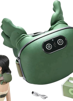 Neck Massager Bionic Heated Massager, Neck Massager for Pain Relief Deep Tissue, Simulated Human Hand Design for Pain Relief and Muscle Relax