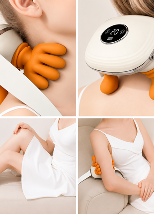 Wireless 4D Kneading Neck & Shoulder Massager