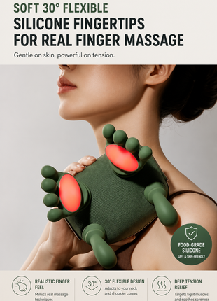 Wireless 4D Kneading Neck & Shoulder Massager