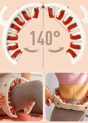Ring Massage Roller with Detachable Handles