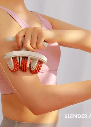 Ring Massage Roller with Detachable Handles