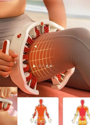 Ring Massage Roller with Detachable Handles
