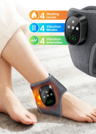 Cordless Heated Foot & Ankle Massager Wrap