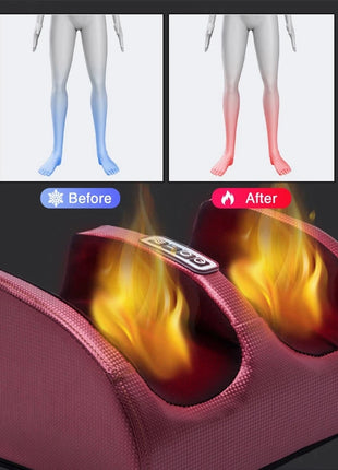 Shiatsu Foot & Calf Massager with Heat