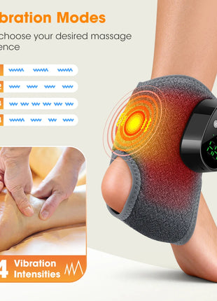 Cordless Heated Foot & Ankle Massager Wrap